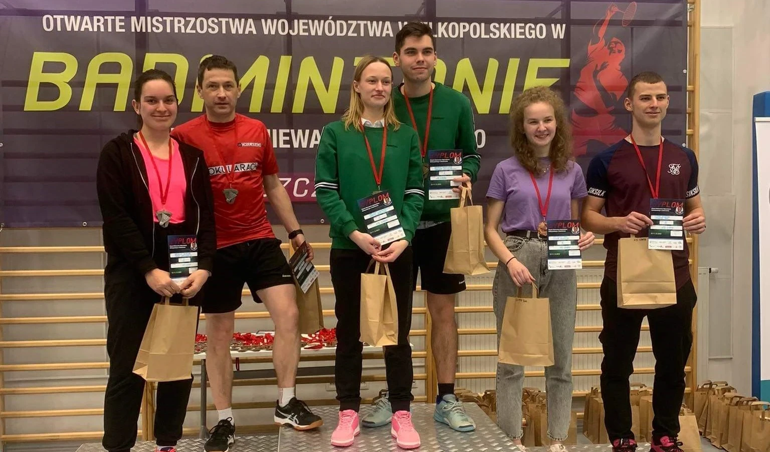 2 miejsce Dominiki Patrzek w Otwartych Mistrzostwa Województwa Wielkopolskiego w badmintonie
