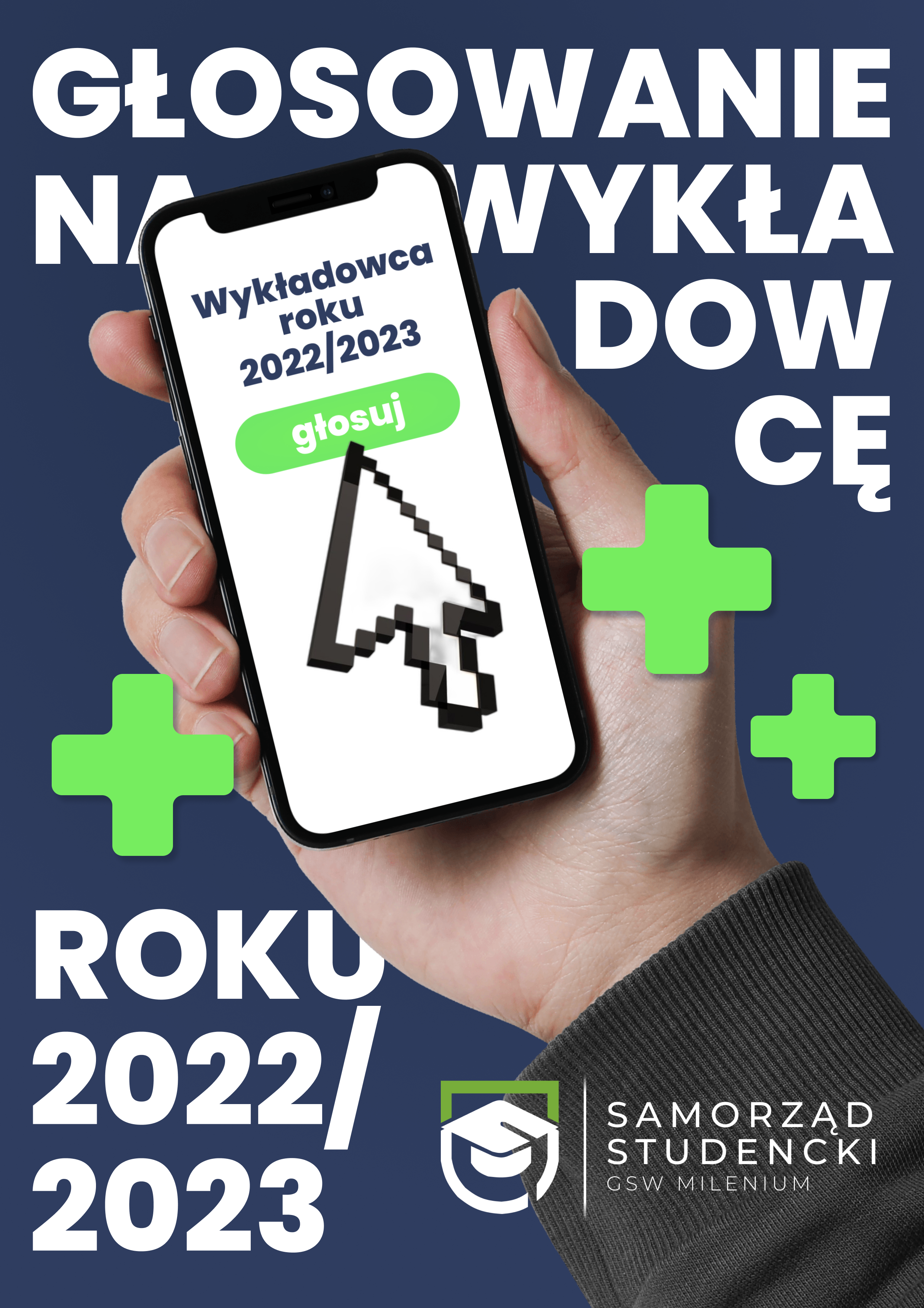 Głosuj na swojego ulubionego wykładowcę – Plebiscyt Osobowość Akademicka 2022/2023