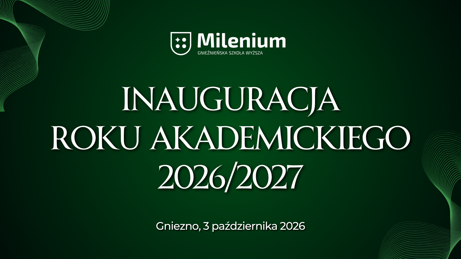 Inauguracja roku akademickiego 2026/2027