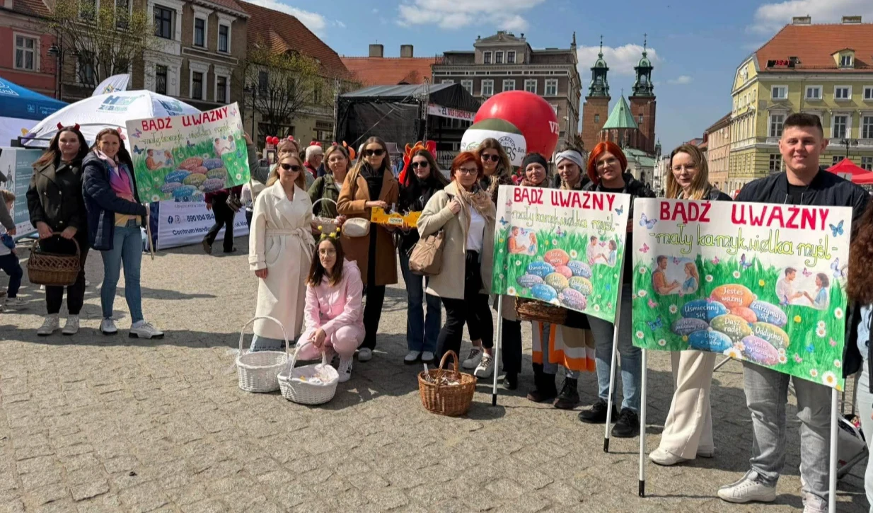 Studenci pedagogiki GSW Milenium zrealizowali akcję społeczną promującą uważność