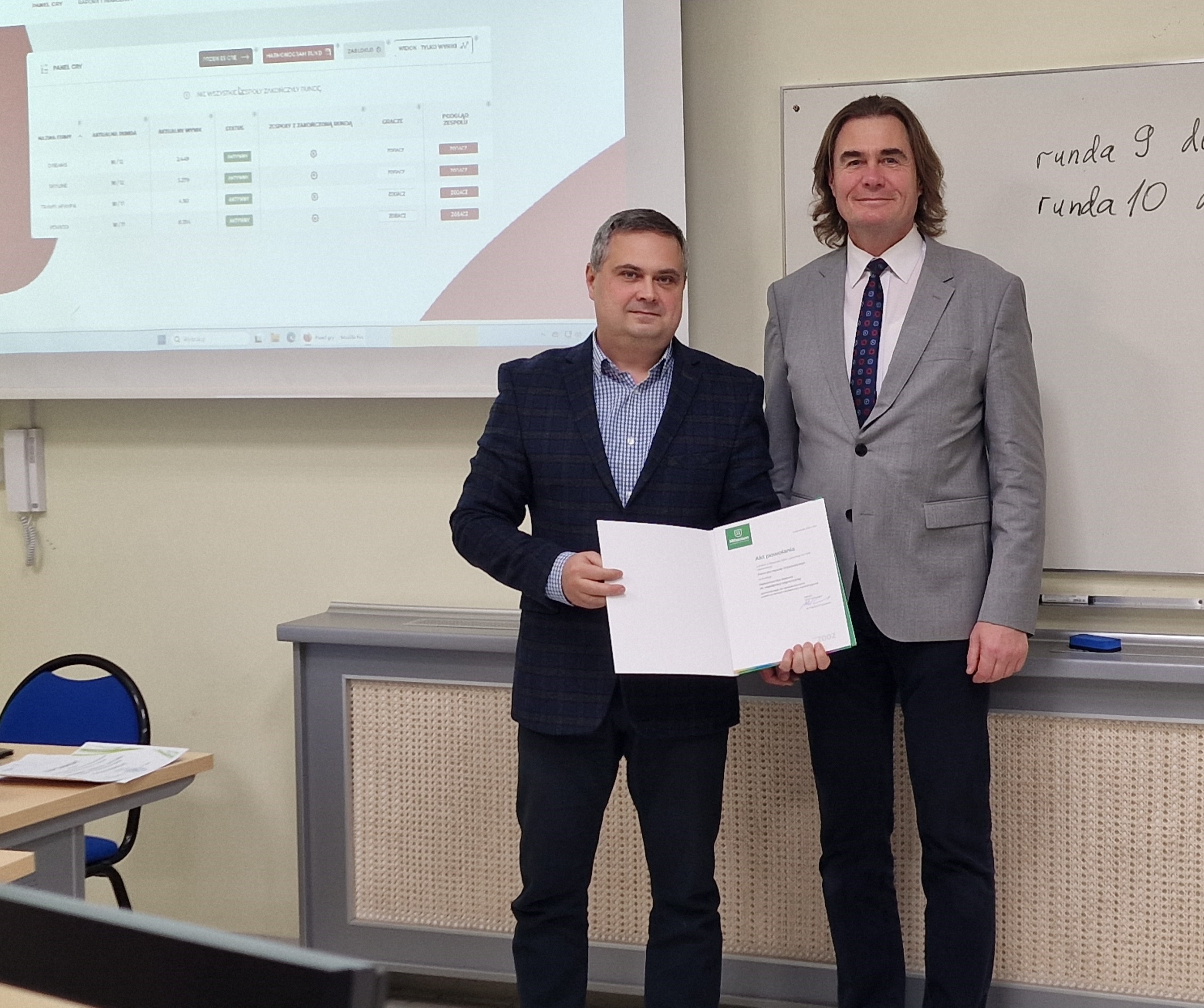 dr Mykola Orlykovskyi Pełnomocnik Rektora GSW Milenium ds. współpracy zagranicznej