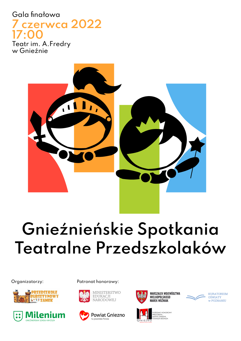 I Gnieźnieńskie Spotkania Teatralne przedszkolaków im. Marii Jamruszki-Grzeluszki GSW Milenium